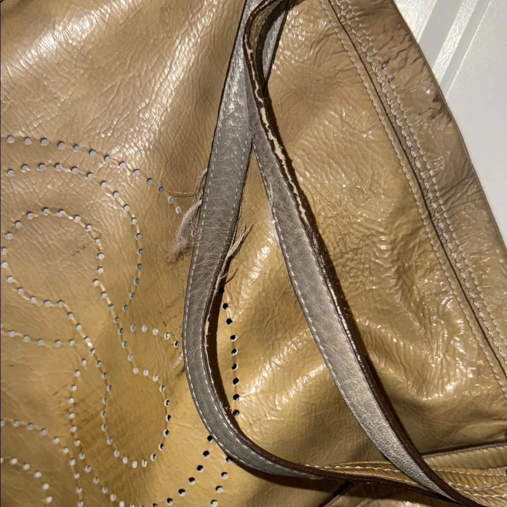 Coach Brown Leather Tote Bag